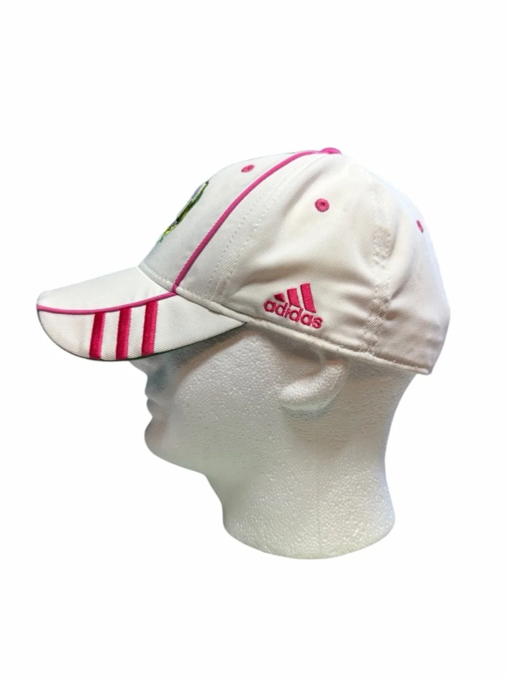 adidas Adult White & Pink Portland Timbers Cap - Size L/XL